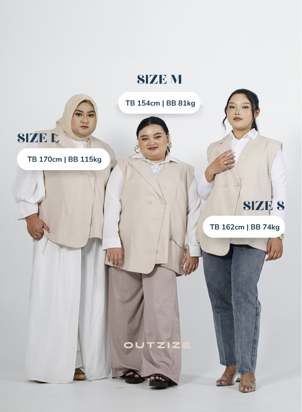 Core Vest Outerwear - Powder Blue