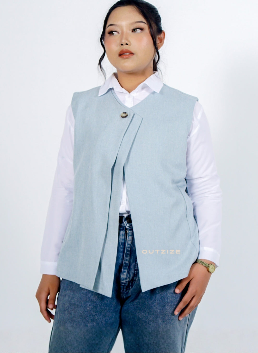 Noir Vest Outerwear - Dark Choco
