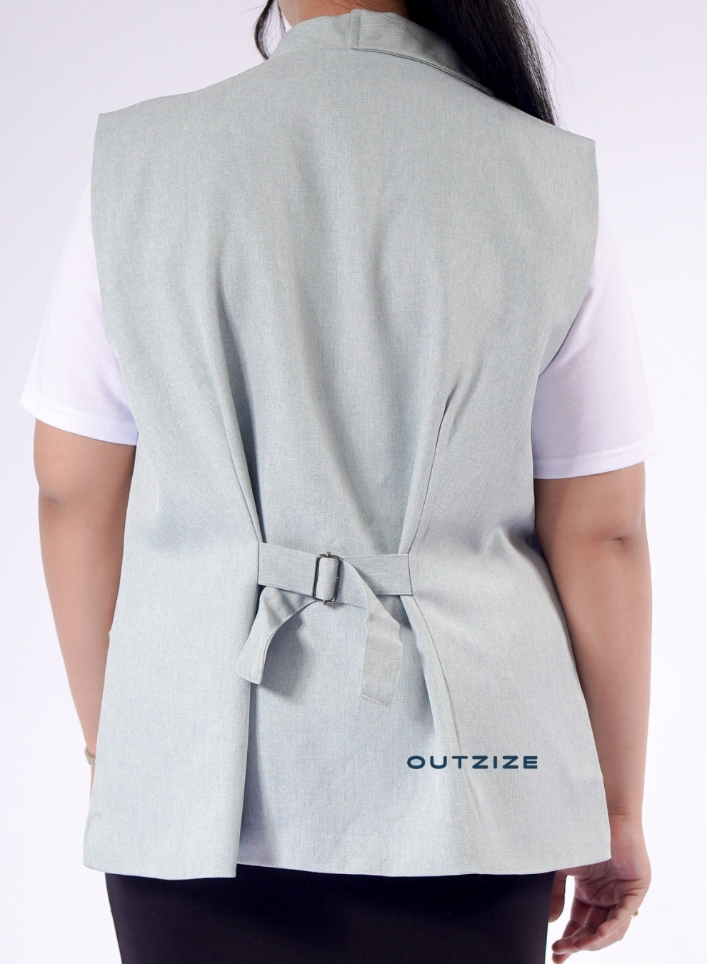 Core Vest Outerwear - Powder Blue