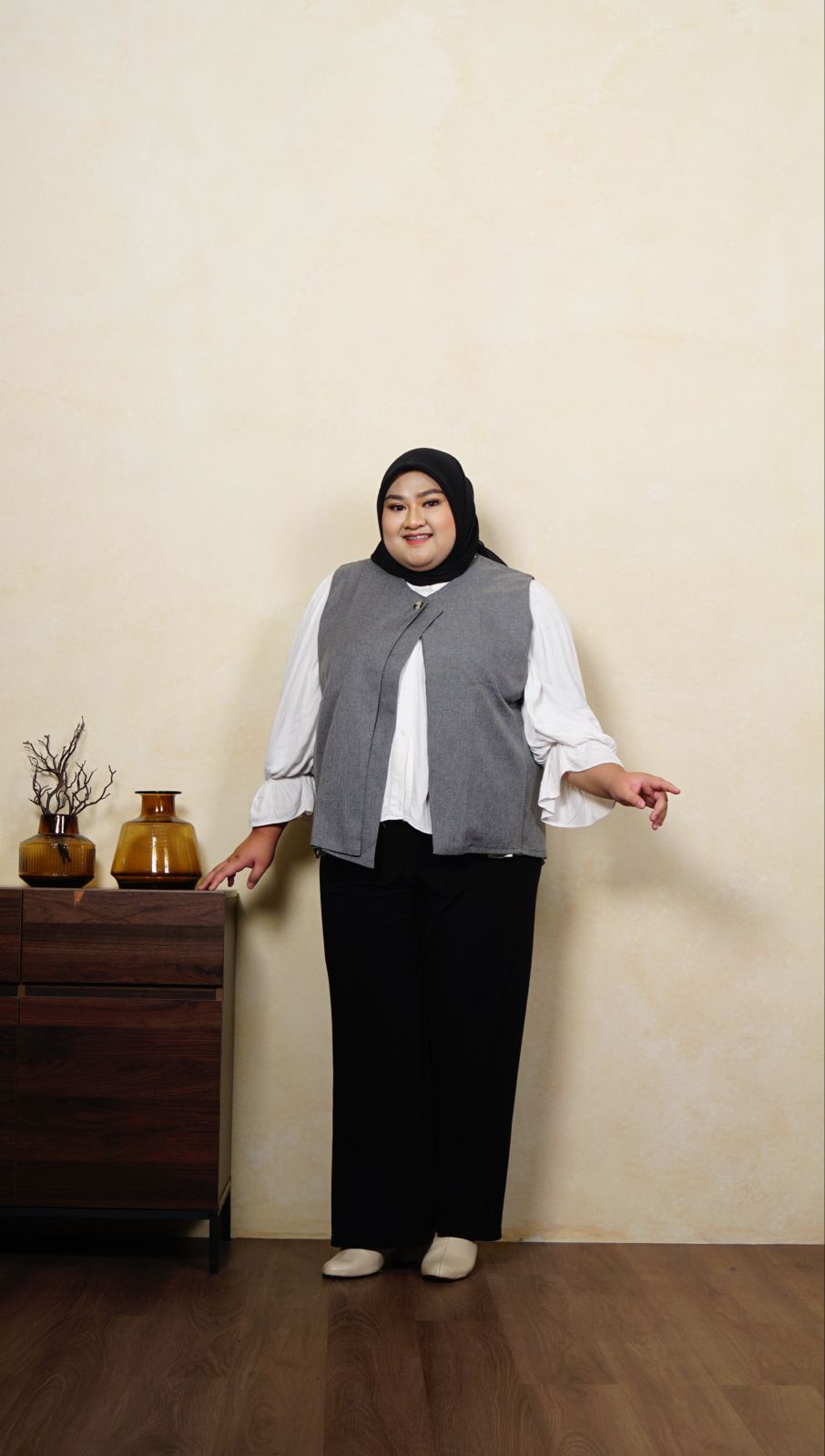 Noir Vest Outerwear - Dark Choco